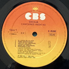 画像をギャラリービューアに読み込む, CECILIA / CANCIONES INEDITAS