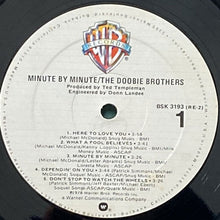 画像をギャラリービューアに読み込む, DOOBIE BROTHERS / MINUTE BY MINUTE