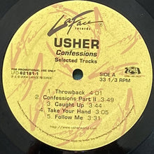 画像をギャラリービューアに読み込む, USHER / CONFESSIONS SELECTED TRACKS