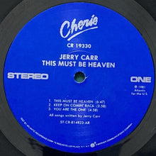 画像をギャラリービューアに読み込む, JERRY CARR / THIS MUST BE HEAVEN