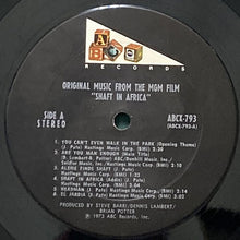 画像をギャラリービューアに読み込む, O.S.T. (JOHNNY PATE) / SHAFT IN AFRICA