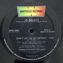 画像をギャラリービューアに読み込む, JR. WALKER / BACK STREET BOOGIE/DON'T LET ME GO ASTRAY