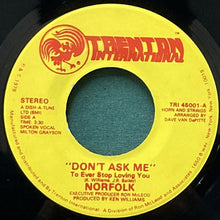 画像をギャラリービューアに読み込む, NORFOLK / DON'T ASK ME/GIFT WRAP MY LOVE