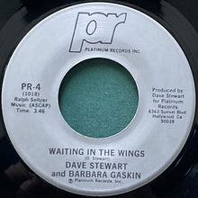 画像をギャラリービューアに読み込む, DAVE STEWART & BARBARA GASKIN / IT'S MY PARTY/WAITING IN THE WINGS
