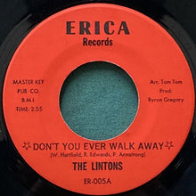画像をギャラリービューアに読み込む, LINTONS / DON'T YOU EVER WALK AWAY/LOST LOVE