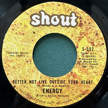 画像をギャラリービューアに読み込む, ENERGY / FUNCTION AT THE JUNCTION/BETTER NOT LIVE OUTSIDE YOUR HEART