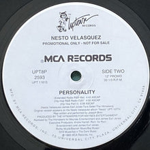 画像をギャラリービューアに読み込む, NESTO VELASQUEZ / PERSONALITY