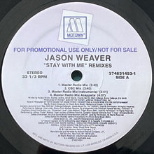 画像をギャラリービューアに読み込む, JASON WEAVER / STAY WITH ME (REMIXES)