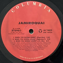 画像をギャラリービューアに読み込む, JAMIROQUAI / WHEN YOU GONNA LEARN?