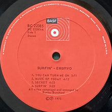 画像をギャラリービューアに読み込む, EMBRYO / SURFIN'