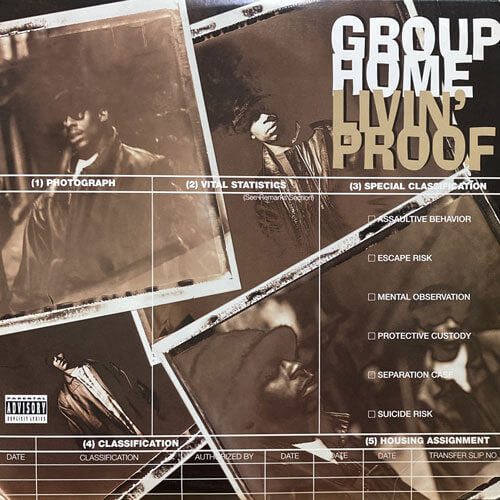 洋楽 Livin' Proof / Group Home LP US Original Group Home - Livin Proof (Vinyl LP)