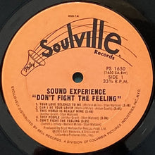 画像をギャラリービューアに読み込む, SOUND EXPERIENCE / DON'T FIGHT THE FEELING