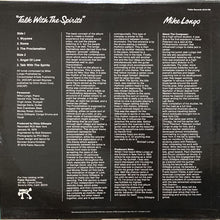 画像をギャラリービューアに読み込む, MIKE LONGO / TALK WITH THE SPIRITS