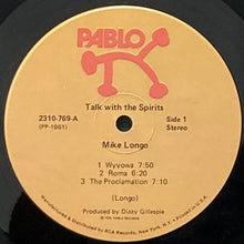 画像をギャラリービューアに読み込む, MIKE LONGO / TALK WITH THE SPIRITS