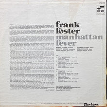 画像をギャラリービューアに読み込む, FRANK FOSTER / MANHATTAN FEVER