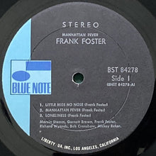 画像をギャラリービューアに読み込む, FRANK FOSTER / MANHATTAN FEVER