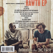 画像をギャラリービューアに読み込む, NOTTZ RAW & ASHER ROTH / RAWTH EP
