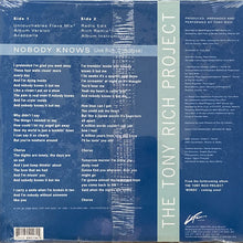 画像をギャラリービューアに読み込む, TONY RICH PROJECT / NOBODY KNOWS