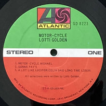 画像をギャラリービューアに読み込む, LOTTI GOLDEN / MOTOR-CYCLE