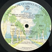 画像をギャラリービューアに読み込む, BRIAN AUGER & JULIE TIPPETTS / ENCORE