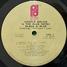 画像をギャラリービューアに読み込む, HAROLD MELVIN & THE BLUE NOTES / BLACK & BLUE