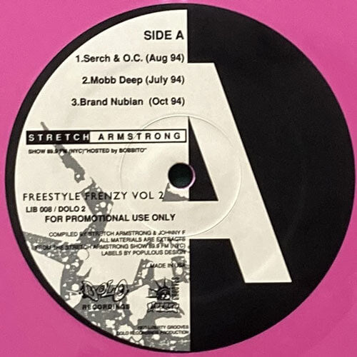 洋楽 STRETCH ARMSTRONG / FREESTYLE VOL.2 V.A. / FREESTYLE FRENZY VOL. 2 – VINYL CHAMBER