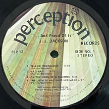 画像をギャラリービューアに読み込む, J.J. JACKSON / ...AND PROUD OF IT