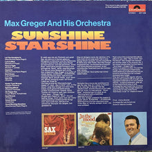 画像をギャラリービューアに読み込む, MAX GREGER AND HIS ORCHESTRA / SUNSHINE STARSHINE