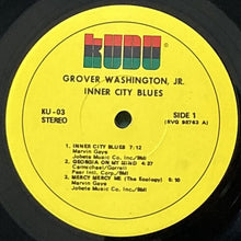 画像をギャラリービューアに読み込む, GROVER WASHINGTON, JR. / INNDER CITY BLUES