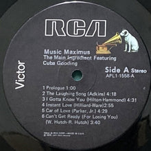 画像をギャラリービューアに読み込む, MAIN INGREDIENT / MUSIC MAXIMUS