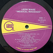 画像をギャラリービューアに読み込む, LEON WARE / MUSICAL MESSAGE