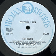画像をギャラリービューアに読み込む, KEN BOOTHE / EVERYTHING I OWN