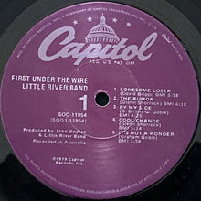 画像をギャラリービューアに読み込む, LITTLE RIVER BAND / FIRST UNDER THE WIRE