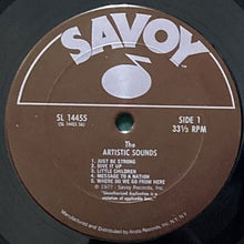 画像をギャラリービューアに読み込む, ARTISTIC SOUNDS / MESSAGE TO A NATION