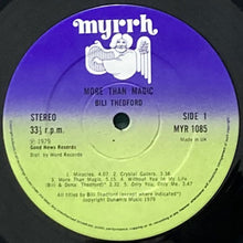 画像をギャラリービューアに読み込む, BILI THEDFORD / MORE THAN MAGIC