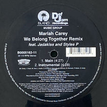 画像をギャラリービューアに読み込む, MARIAH CAREY featuring JADAKISS & STYLES P / WE BELONG TOGETHER REMIX