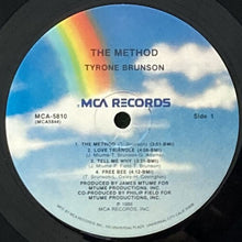 画像をギャラリービューアに読み込む, TYRONE BRUNSON / THE METHOD