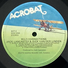 画像をギャラリービューアに読み込む, JACK LANCASTER & RICK VAN DER LINDEN / WILD CONNECTIONS