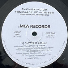 画像をギャラリービューアに読み込む, C+C MUSIC FACTORY / I'LL ALWAYS BE AROUND