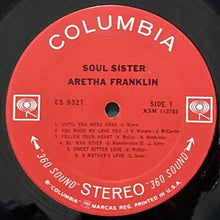 画像をギャラリービューアに読み込む, ARETHA FRANKLIN / SOUL SISTER