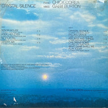 画像をギャラリービューアに読み込む, GARY BURTON/CHICK COREA / CRYSTAL SILENCE