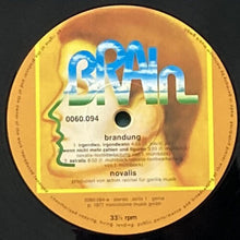 画像をギャラリービューアに読み込む, NOVALIS / BRANDUNG