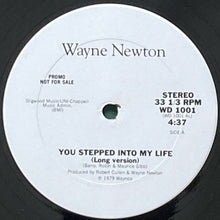 画像をギャラリービューアに読み込む, WAYNE NEWTON / YOU STEPPED INTO MY LIFE