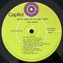 画像をギャラリービューアに読み込む, LOU RAWLS / YOU'VE MADE ME SO VERY HAPPY