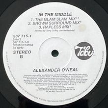 画像をギャラリービューアに読み込む, ALEXANDER O'NEAL / IN THE MIDDLE