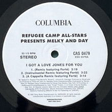 画像をギャラリービューアに読み込む, REFUGEE CAMP ALL-STARS PRESENTS MELKY AND DAY / I GOT A LOVE JONES FOR YOU (REMIX)