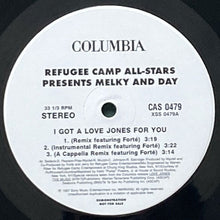画像をギャラリービューアに読み込む, REFUGEE CAMP ALL-STARS PRESENTS MELKY AND DAY / I GOT A LOVE JONES FOR YOU (REMIX)
