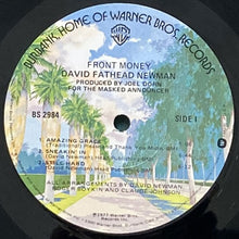 画像をギャラリービューアに読み込む, DAVID NEWMAN / FRONT MONEY