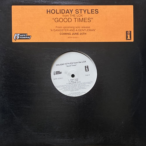 HOLIDAY STYLES / GOOD TIMES – VINYL CHAMBER