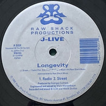 画像をギャラリービューアに読み込む, J-LIVE / LONGEVITY/BRAGGIN' WRITES